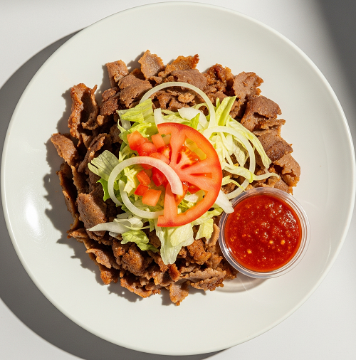 Portion Of Doner Meat 