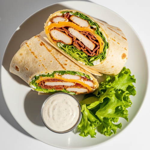 Salt & Chilli Chicken Wrap 