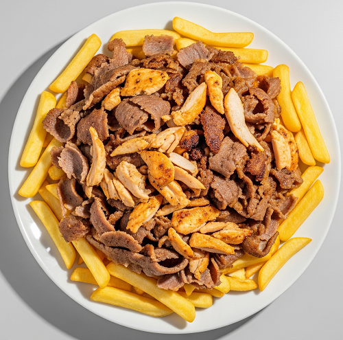 Chips & Mixed Meat 